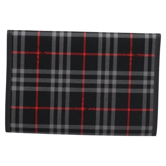BURBERRY Nova Check Day Planner Cover Canvas Navy Auth - Picture 10 of 15